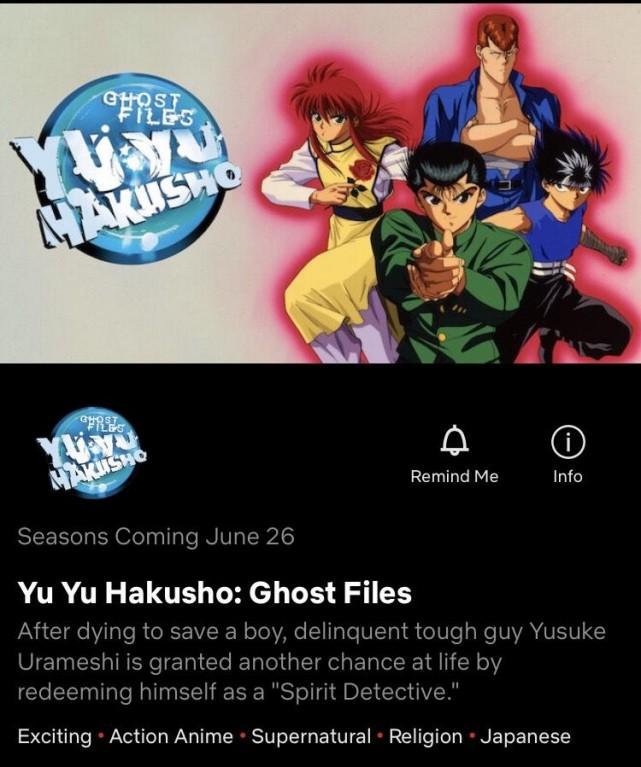 Yu Yu Hakusho  Watch on Funimation
